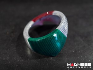 Alfa Romeo Stelvio Interior Air Vent Cover Trim Kit - Carbon Fiber - Front Only - set of 2 - Italian Theme - Feroce Carbon Alfa Romeo Stelvio Interior Air Vent Cover Trim Kit - Carbon Fiber - Front Only - set of 2 - Italian Theme - Feroce Carbon